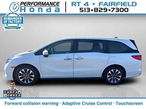 Platinum White Pearl 2022 Honda Odyssey EX-L