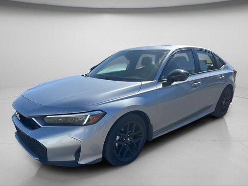 Solar Silver Metallic 2026 Honda Civic Hybrid Sport