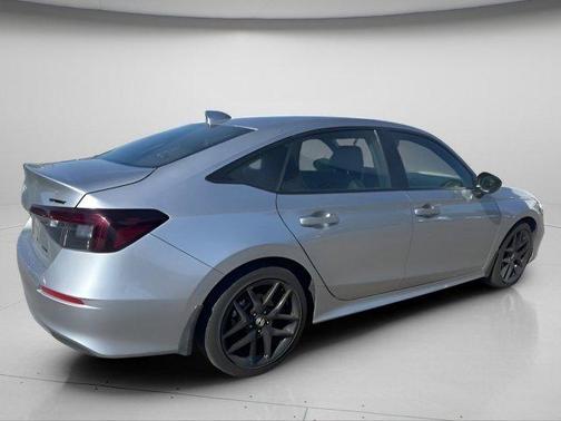 Solar Silver Metallic 2026 Honda Civic Hybrid Sport