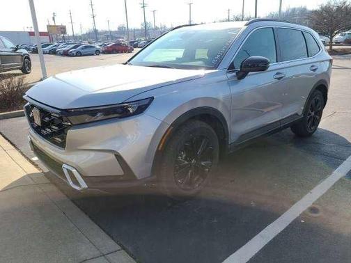 Lunar Silver Metallic 2023 Honda CR-V Hybrid Sport Touring AWD