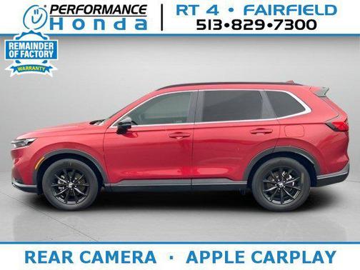 Radiant Red Metallic 2024 Honda CR-V Hybrid Sport FWD