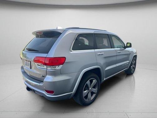 Billet Silver Metallic Clearcoat 2015 Jeep Grand Cherokee Overland