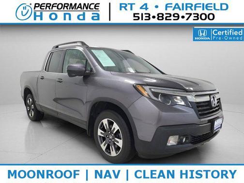 Modern Steel Metallic 2019 Honda Ridgeline RTL