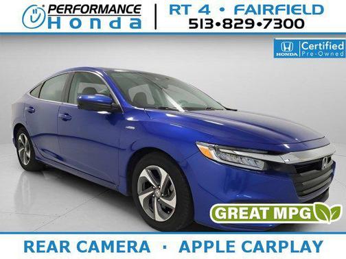 Aegean Blue Metallic 2019 Honda Insight EX