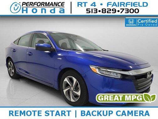 Aegean Blue Metallic 2019 Honda Insight EX