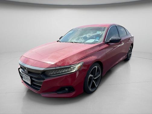 Radiant Red Metallic 2021 Honda Accord Sport SE 1.5T