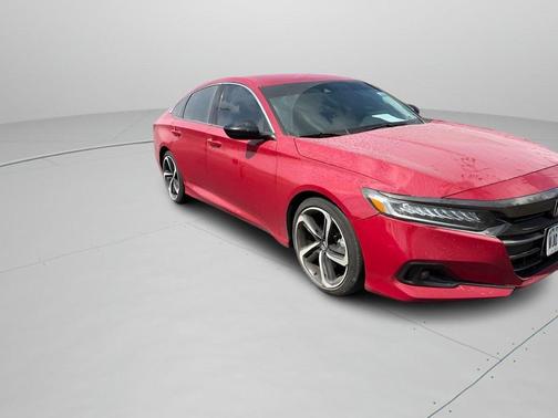 Radiant Red Metallic 2021 Honda Accord Sport SE 1.5T