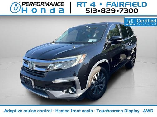 Crystal Black Pearl 2019 Honda Pilot EX-L