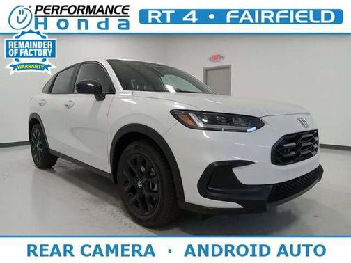 Platinum White Pearl 2024 Honda HR-V Sport