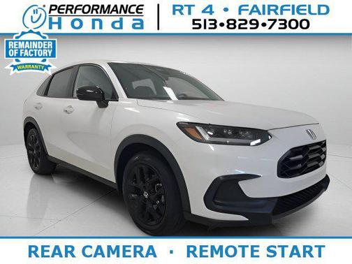 Platinum White Pearl 2024 Honda HR-V Sport