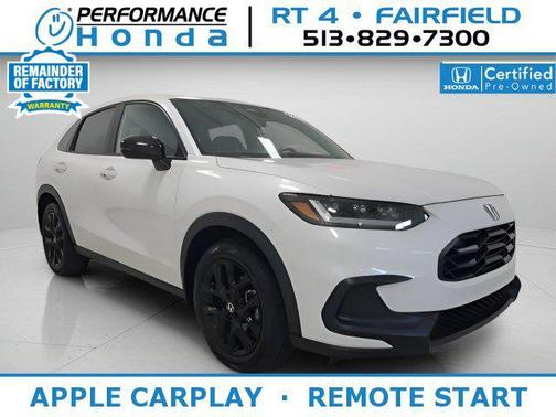 Platinum White Pearl 2024 Honda HR-V Sport