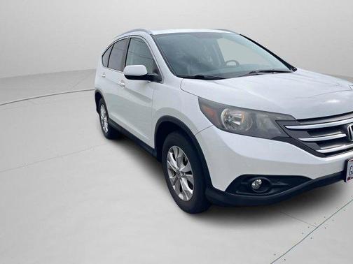 White Diamond Pearl 2013 Honda CR-V EX-L