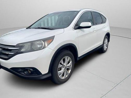 White Diamond Pearl 2013 Honda CR-V EX-L
