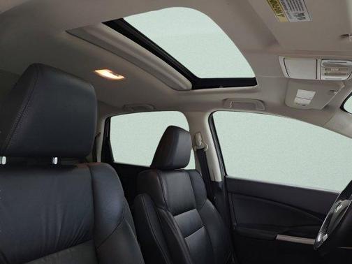 White Diamond Pearl 2013 Honda CR-V EX-L