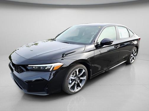 Crystal Black Pearl 2026 Honda Civic Hybrid Sport Touring
