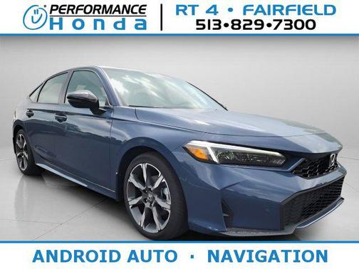 Blue Lagoon Pearl 2026 Honda Civic Hybrid Sport Touring