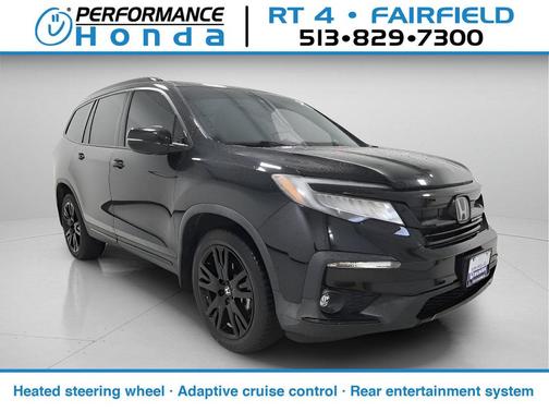 Crystal Black Pearl 2021 Honda Pilot AWD Black Edition