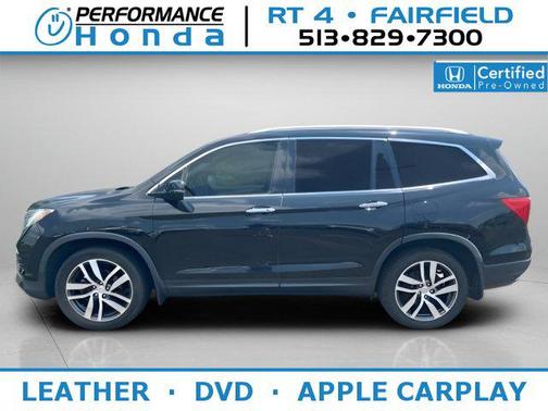 Crystal Black Pearl 2017 Honda Pilot Touring