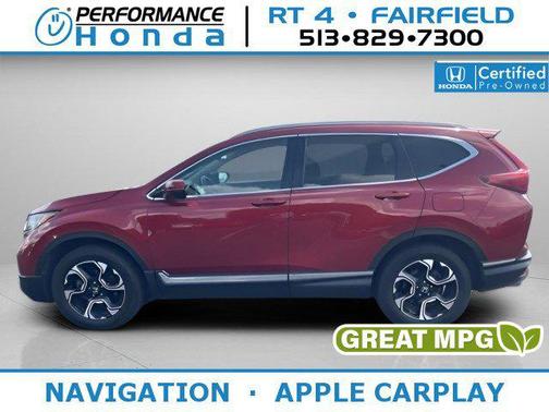 Basque Red Pearl II 2017 Honda CR-V Touring