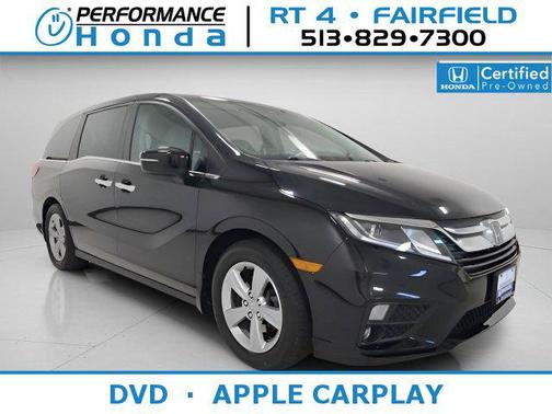 Crystal Black Pearl 2019 Honda Odyssey EX-L w/Navigation/RES