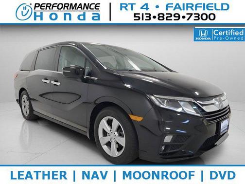 Crystal Black Pearl 2019 Honda Odyssey EX-L w/Navigation/RES
