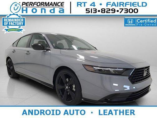Urban Gray Pearl 2023 Honda Accord Hybrid Sport-L
