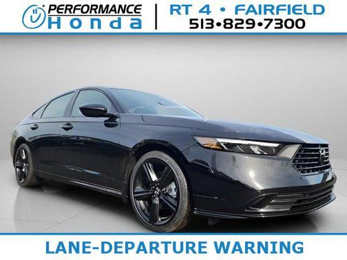 Crystal Black Pearl 2026 Honda Accord Hybrid Sport-L