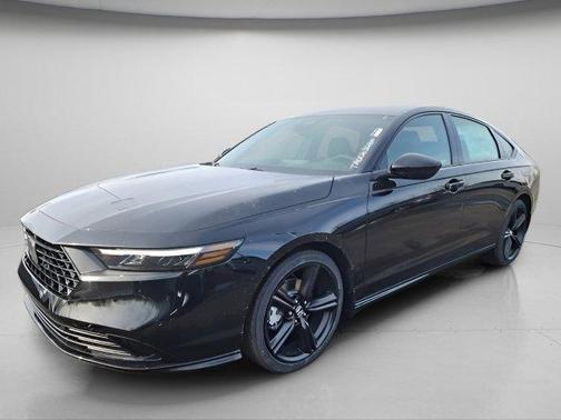 Crystal Black Pearl 2026 Honda Accord Hybrid Sport-L