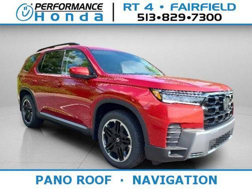 Radiant Red Metallic II 2026 Honda Pilot Touring 8-Passenger