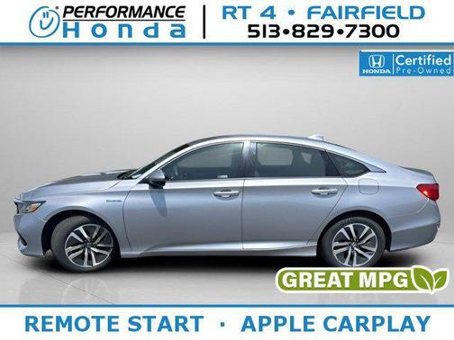 Lunar Silver Metallic 2021 Honda Accord Hybrid Base