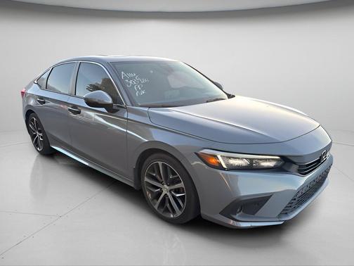 Sonic Gray Pearl 2024 Honda Civic Touring