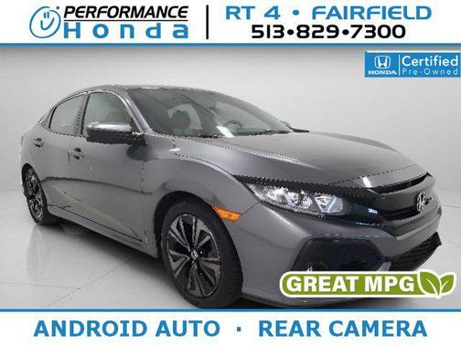 Modern Steel Metallic 2018 Honda Civic EX