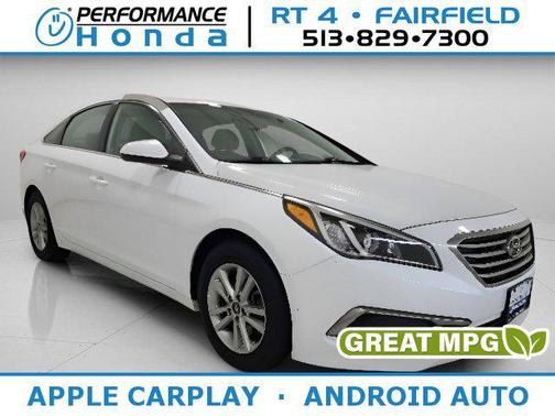 Quartz White Pearl 2017 Hyundai SONATA SE
