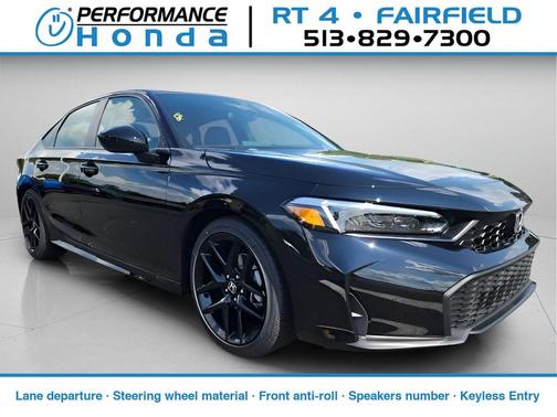 Crystal Black Pearl 2026 Honda Civic Sport