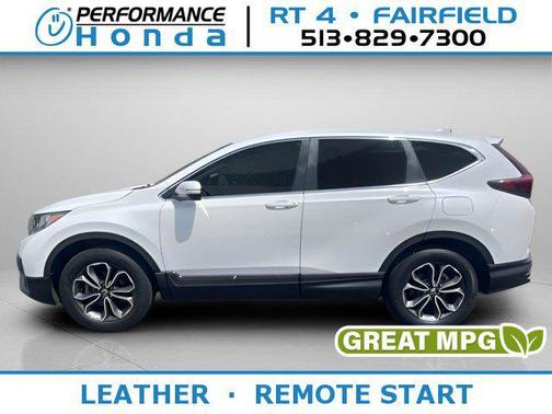 Platinum White Pearl 2021 Honda CR-V AWD EX-L