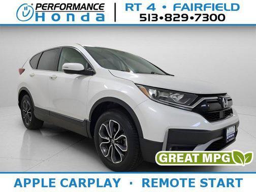 Platinum White Pearl 2021 Honda CR-V AWD EX-L