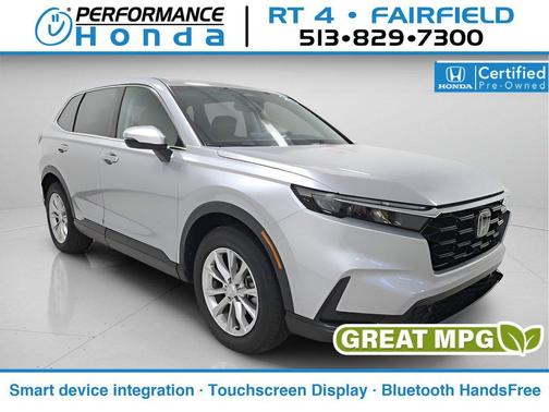 Lunar Silver Metallic 2024 Honda CR-V EX-L AWD