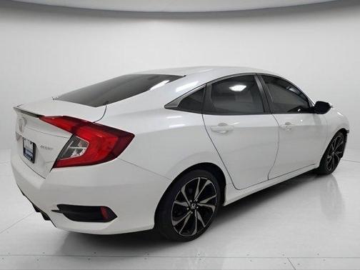 Platinum White Pearl 2021 Honda Civic Sport