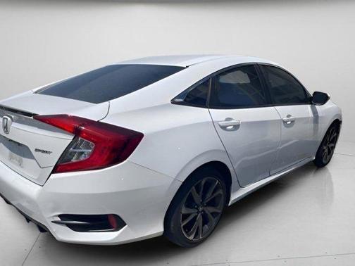 Platinum White Pearl 2021 Honda Civic Sport