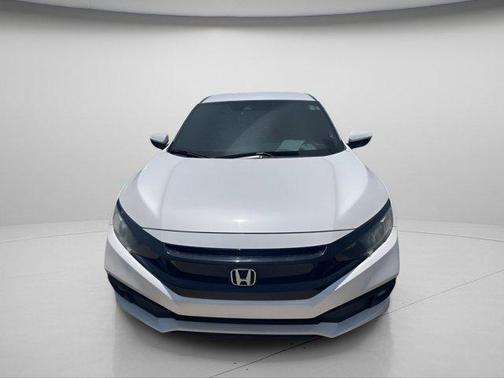 Platinum White Pearl 2021 Honda Civic Sport