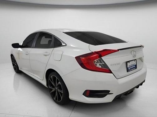 Platinum White Pearl 2021 Honda Civic Sport