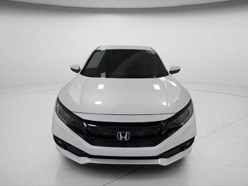 Platinum White Pearl 2021 Honda Civic Sport