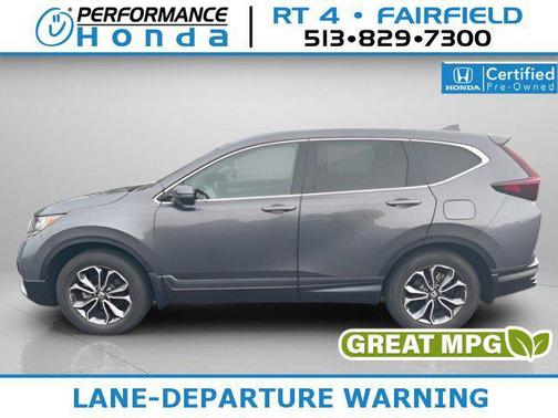 Modern Steel Metallic 2021 Honda CR-V AWD EX