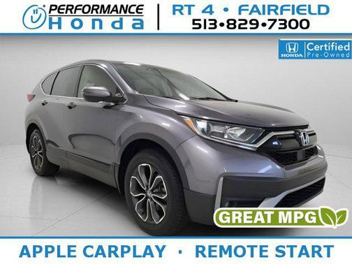 Modern Steel Metallic 2021 Honda CR-V AWD EX