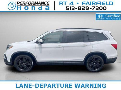 Platinum White Pearl 2021 Honda Pilot 2WD Special Edition