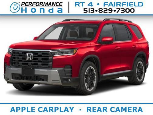 Radiant Red Metallic II 2026 Honda Pilot Touring 8-Passenger