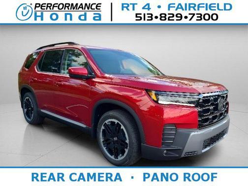 Radiant Red Metallic II 2026 Honda Pilot Touring 8-Passenger