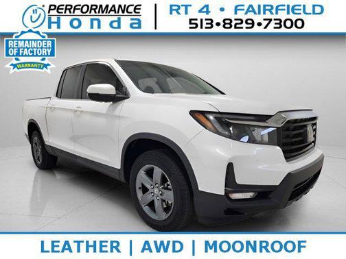 Platinum White Pearl 2023 Honda Ridgeline RTL