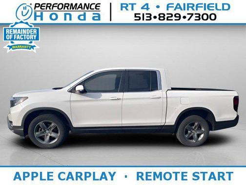 Platinum White Pearl 2023 Honda Ridgeline RTL