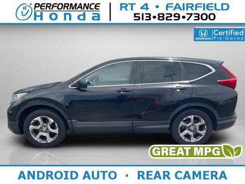 Crystal Black Pearl 2018 Honda CR-V EX